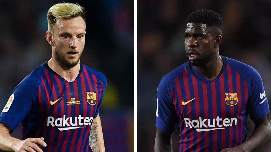 MU đàm phán lấy cả 2 sao Barca, Rakitic và Umtiti