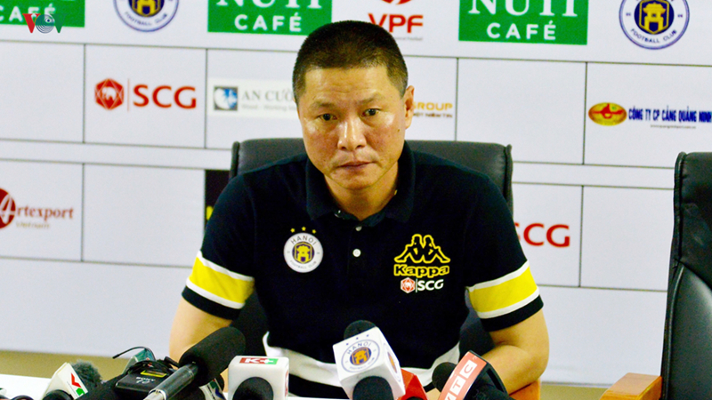 HLV trưởng của Hà Nội FC thận trọng trước trận gặp Sài Gòn FC