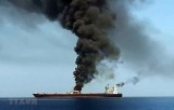 Sự cố tàu tại Vịnh Oman: Liên minh châu Âu kêu gọi kiềm chế tối đa