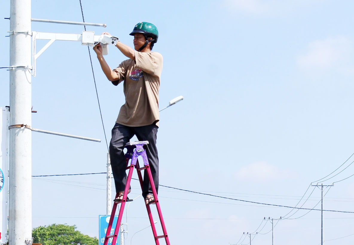 Thông qua mô hình Camera giám sát an ninh, trật tự, ngành chức năng truy xuất, giải quyết được nhiều vụ việc phức tạp xảy ra trên địa bàn