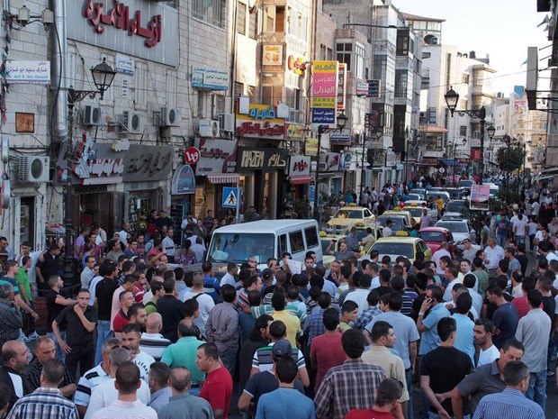 Một khu phố đông đúc ở Bờ Tây. (Nguồn: palestinemonitor.org)