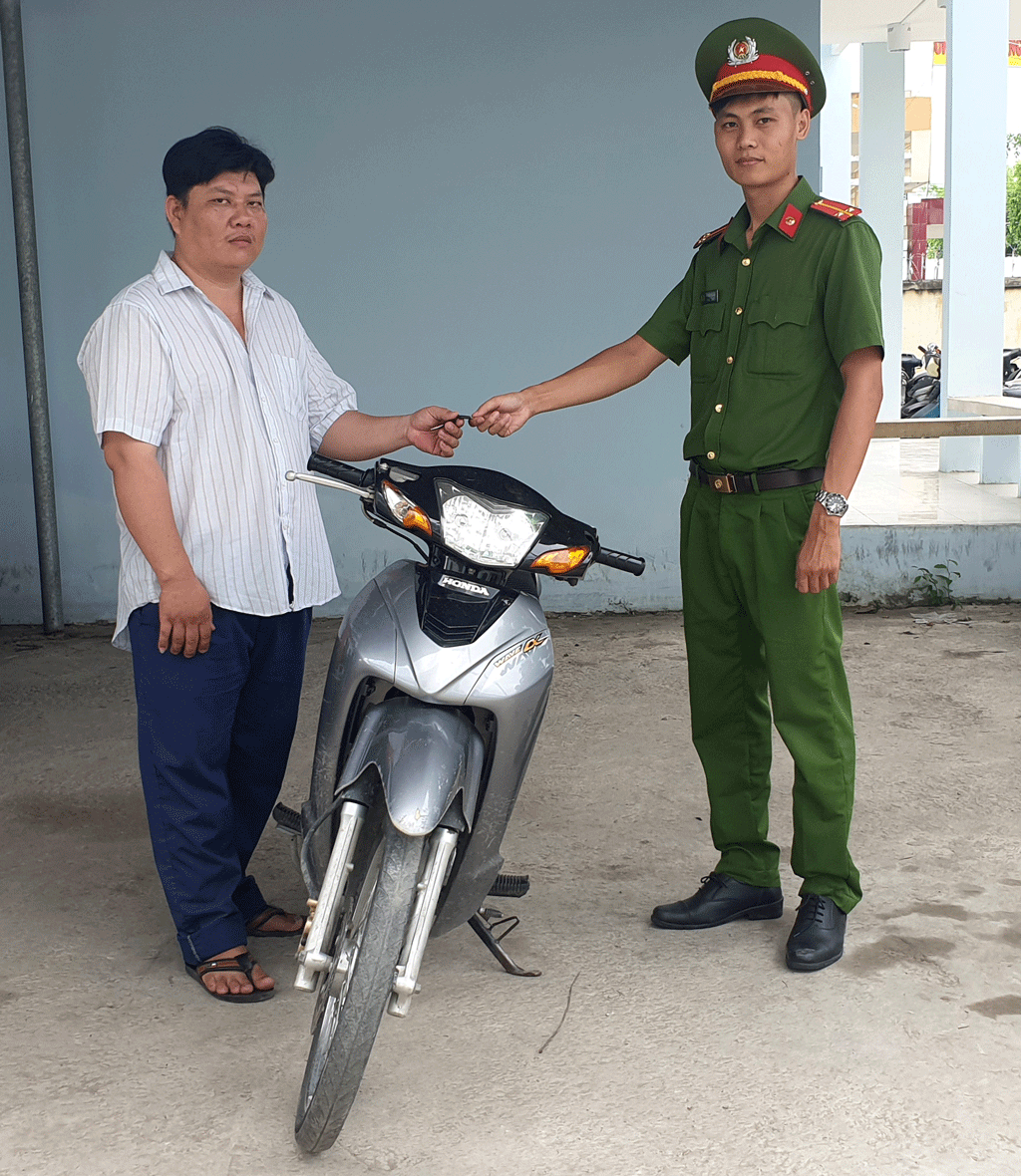 Trao trả tài sản cho người bị mất 