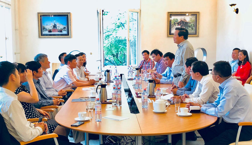 Secretary of Long An Provincial Party Committee - Pham Van Ranh visits Germany