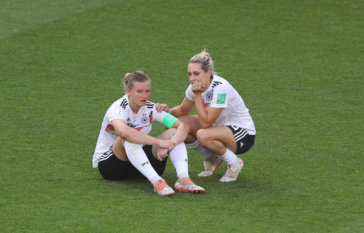 Tuyển Đức chia tay World Cup nữ 2019. (Nguồn: Getty Images)