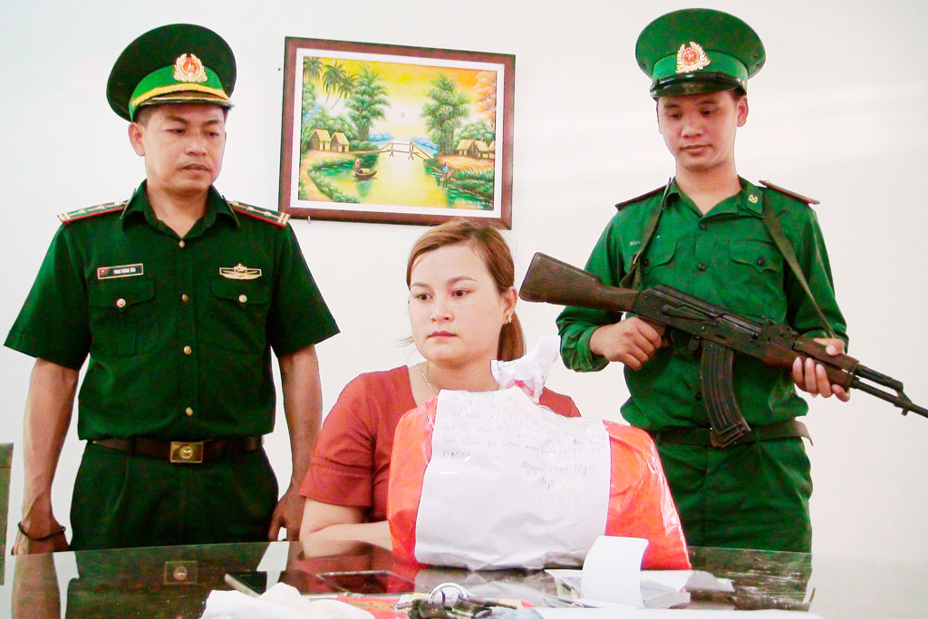 Đối tượng Nguyễn Thanh Ngọc (SN 1991, ấp 5, xã Mỹ Quý Tây, huyện Đức Huệ) trong đường dây vận chuyển 3kg ma túy đá, 4.000 viên ma túy tổng hợp