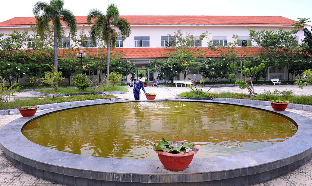 Bảo vệ môi trường cơ sở y tế - Vì sức khỏe cộng đồng: Kỳ cuối: Tạo môi trường xanh, sạch, đẹp Các cơ sở y tế duy trì, bổ sung và chăm sóc cây xanh