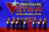 Tôn vinh 19 tập thể cá nhân xuất sắc tại “Vinh quang Việt Nam“ Tôn vinh 19 tập thể cá nhân xuất sắc tại “Vinh quang Việt Nam“