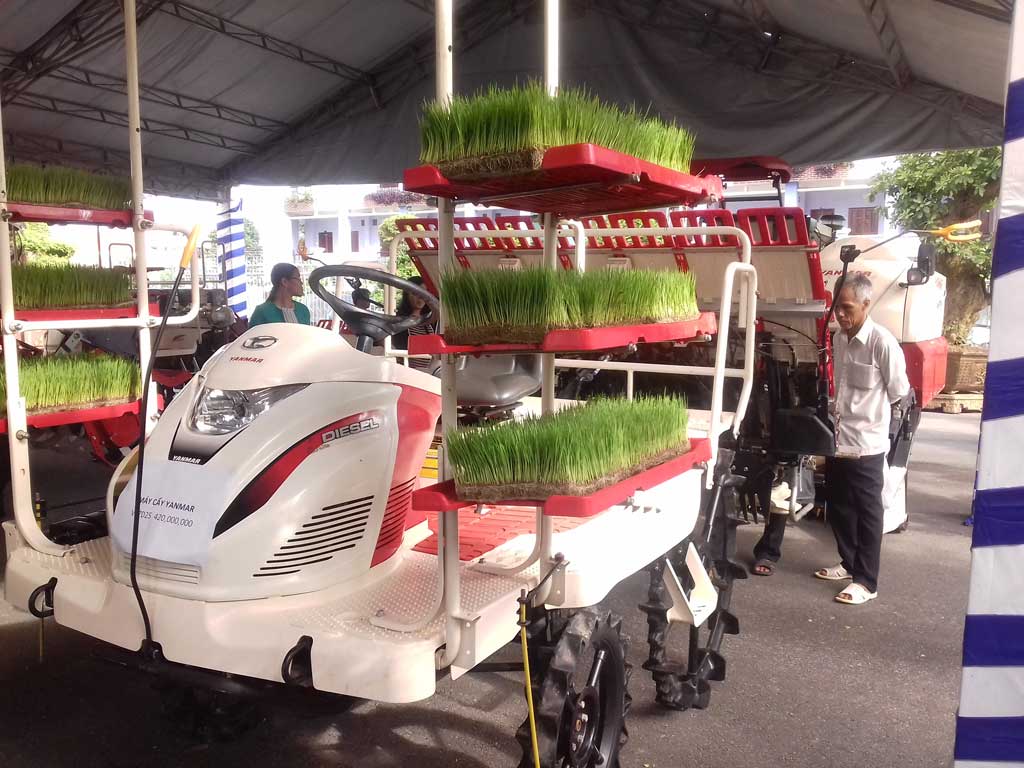 Using the machine in sowing brings effectiveness