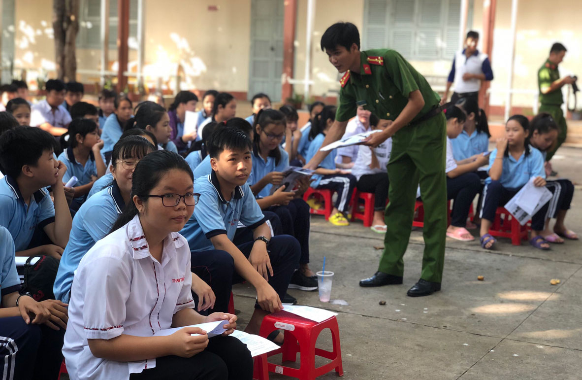 Tuyên truyền phòng, chống ma túy trong trường học