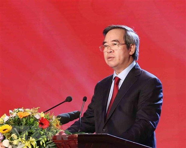 Trưởng Ban Kinh tế Trung ương Nguyễn Văn Bình. (Ảnh: Phương Hoa/TTXVN)