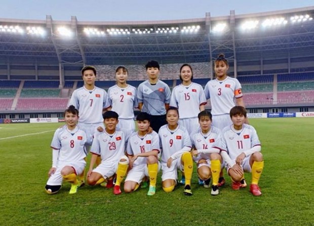 Đội tuyển bóng đá nữ Việt Nam. (Nguồn: VFF)