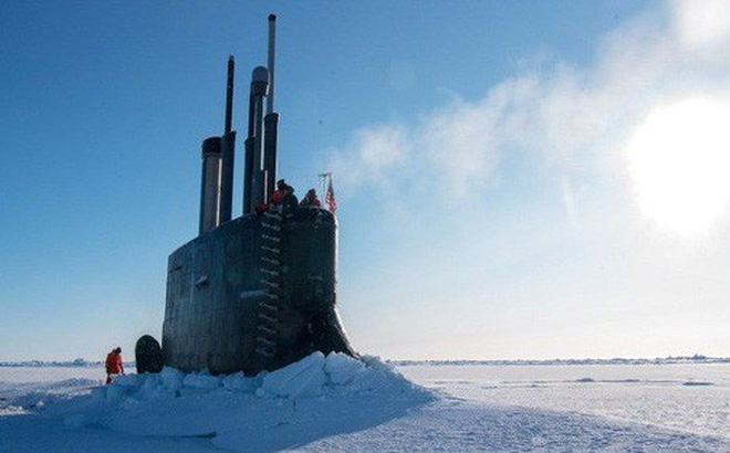 Nguồn tài nguyên Bắc Cực đang thu hút nhiều sự quan tâm.Nguồn: US Navy.