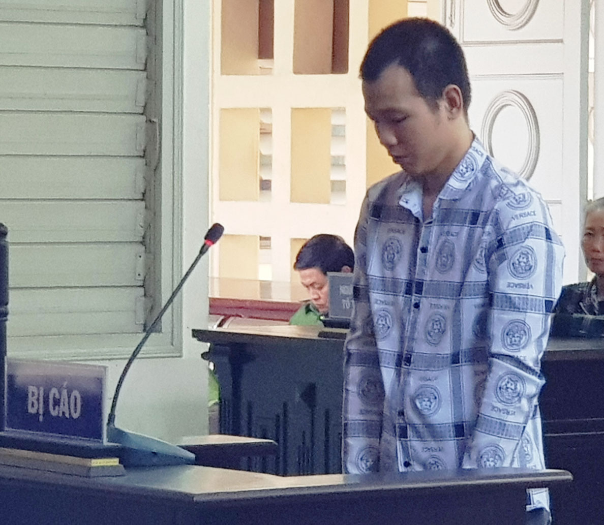 Vụ án giết người do bị cáo Hồ Minh Trung gây ra được đưa ra xét xử