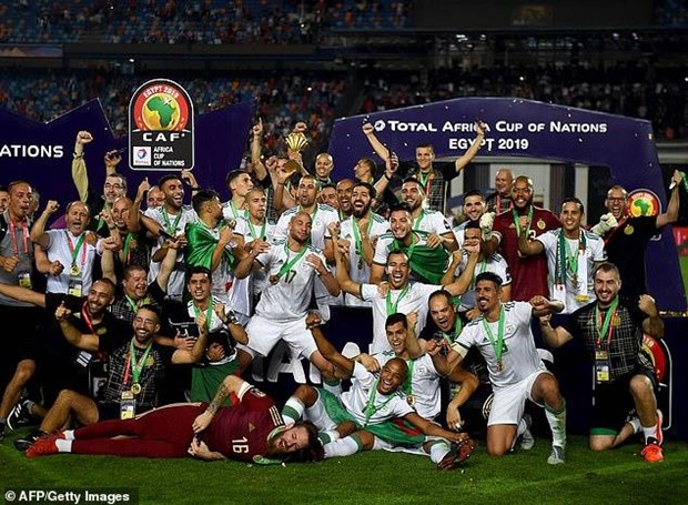 Algeria vô địch châu Phi 2019.