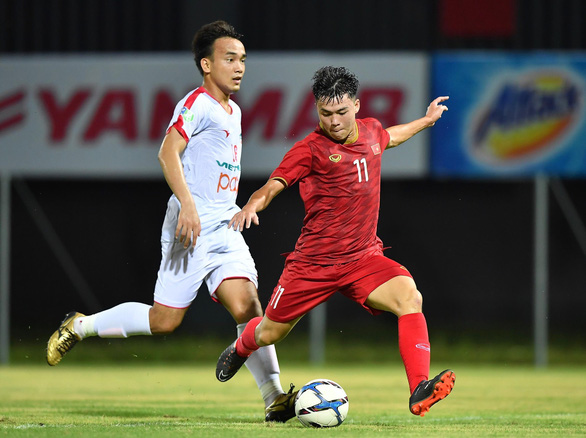 U22 Việt Nam đánh bại Viettel 2-0 trong trận đấu tập