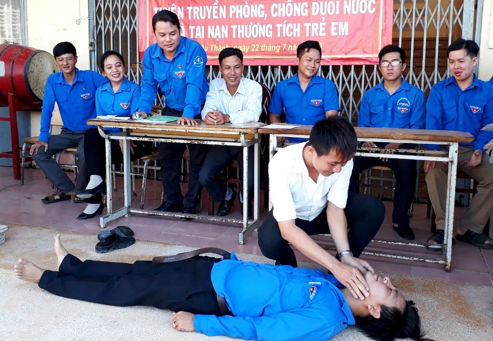 Châu Thành: Sôi nổi các hoạt động Chiến dịch Thanh niên tình nguyện hè năm 2019