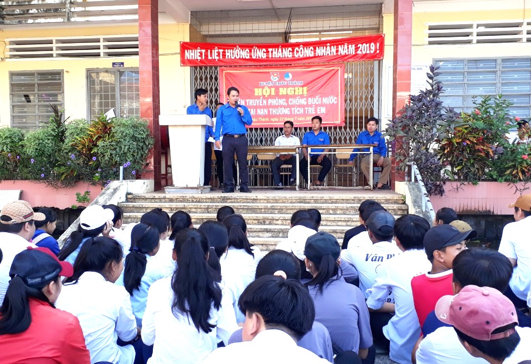 Châu Thành: Sôi nổi các hoạt động Chiến dịch Thanh niên tình nguyện hè năm 2019