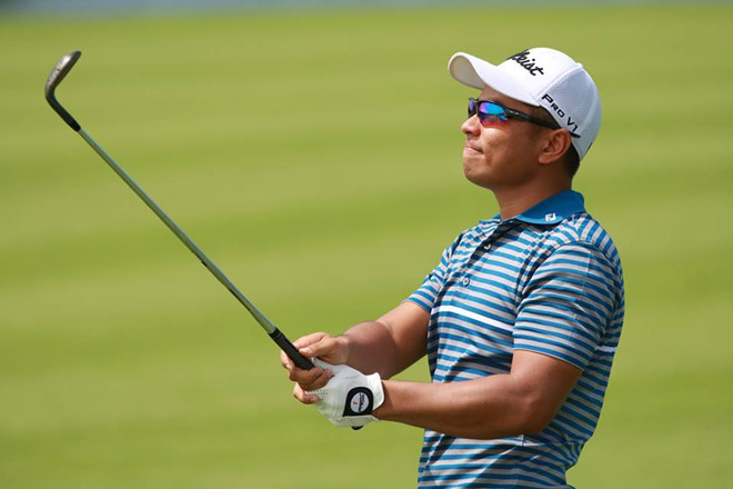 Golfer Phạm Minh Đức