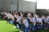 Gần 80 học sinh THCS và THPT Nguyễn Văn Rành tham gia Học kỳ quân đội
