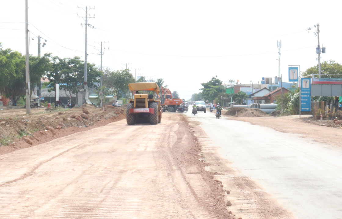 Các công trình giao thông trên địa bàn tỉnh được tập trung đôn đốc, kịp thời tháo gỡ khó khăn để đẩy nhanh tiến độ