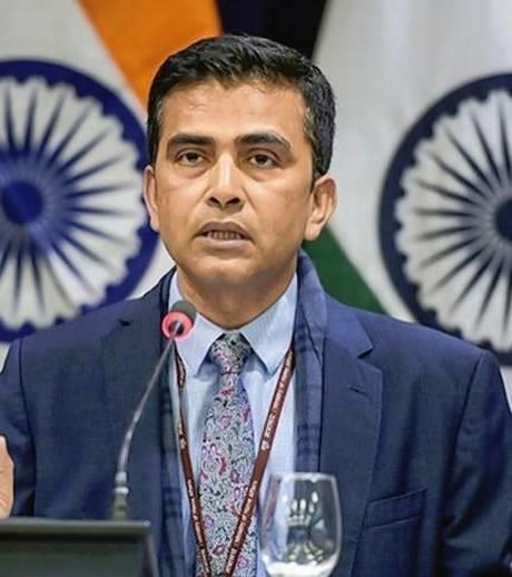 India calls for compliance with international law in East Sea Spokesperson of the External Affairs Ministry Raveesh Kumar (Photo: AP)