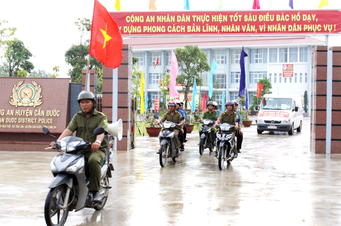 Ban chỉ đạo phong trào Toàn dân bảo vệ an ninh Tổ quốc ra quân tuyên truyền phòng, chống tội phạm