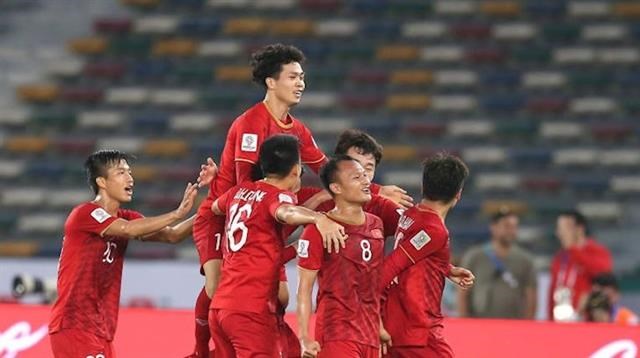 Vietnam's national football team (Photo: oxii.vn)