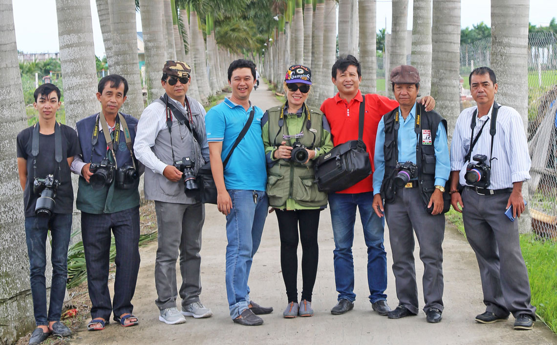 Chi hội Nghệ sĩ nhiếp ảnh Việt Nam tỉnh tổ chức cho các hội viên tham gia sáng tác (ảnh: Nghệ sĩ nhiếp ảnh Tôn Thất Hùng)