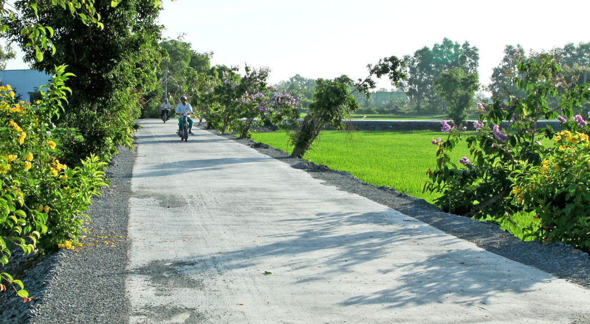 Làng quê Phước Đông từng ngày “thay da, đổi thịt”