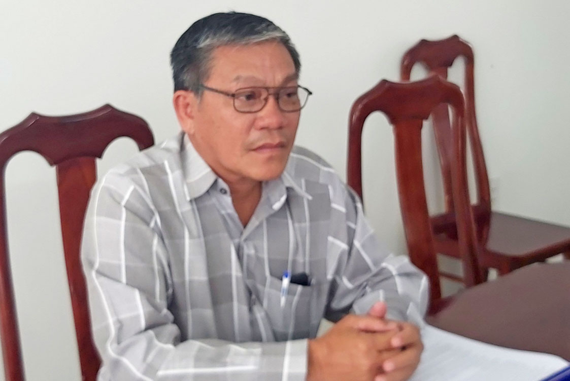 Khiếu nại của ông Châu Văn Bưởi (ảnh) được lãnh đạo UBND tỉnh kết luận là sai