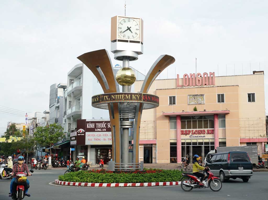 Những công trình chào mừng 10 năm thành lập TP.Tân An