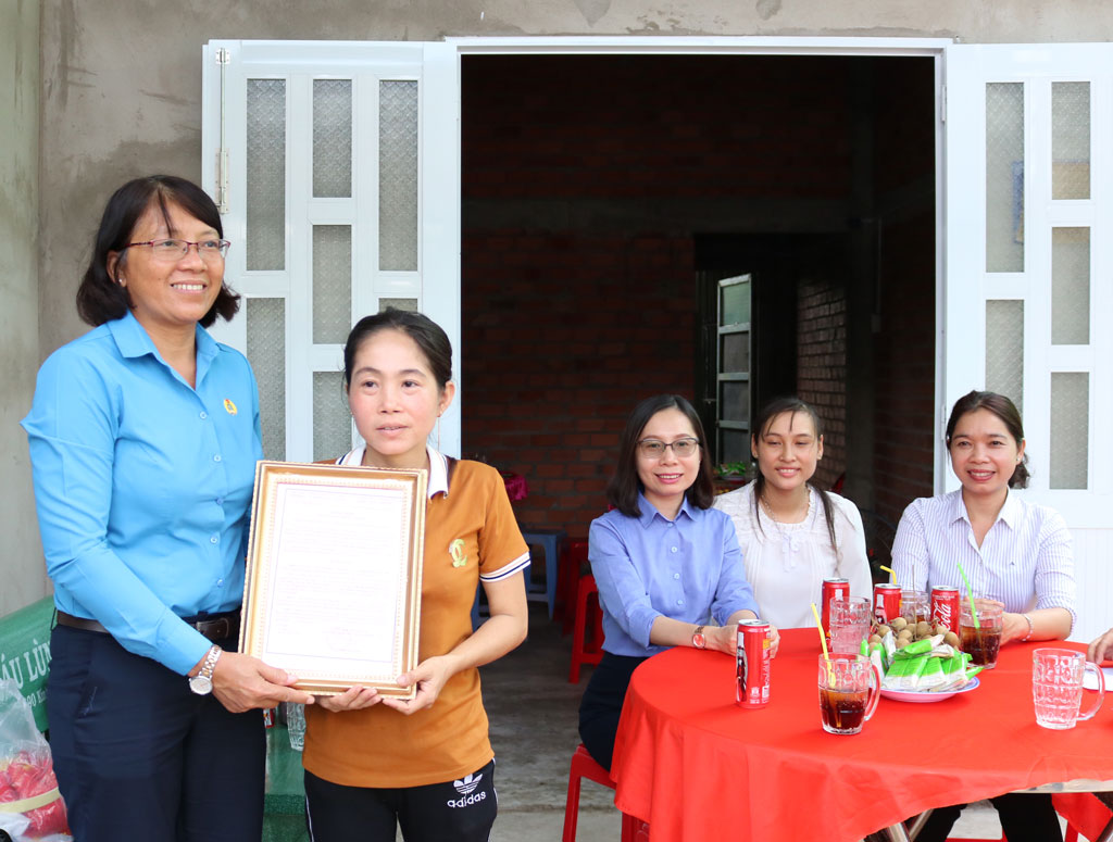Niềm vui từ những ngôi nhà Mái ấm Công đoàn