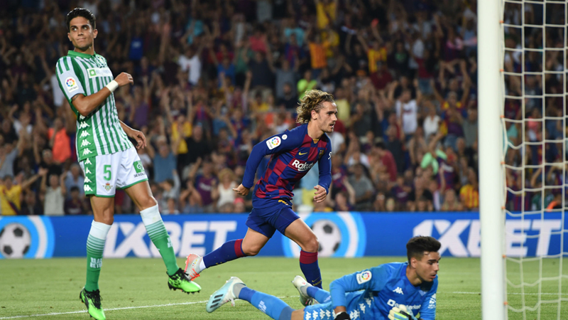 Griezmann tỏa sáng, Barca thắng trận đầu tại La Liga