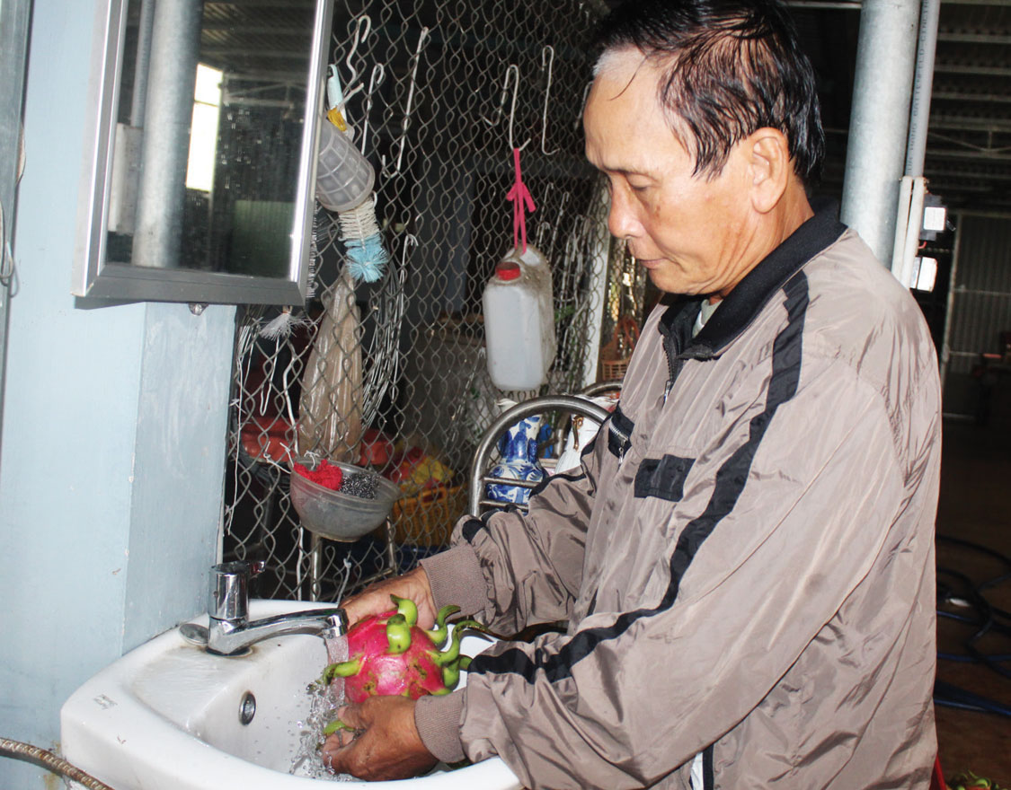 Hiện nay, xã Dương Xuân Hội có gần 90% người dân sử dụng nước sạch
