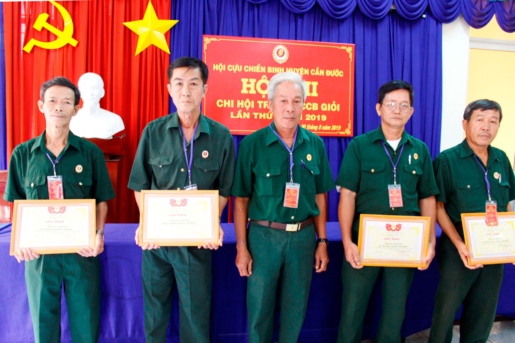 Cần Đước tổ chức Hội thi Chi hội trưởng Cựu chiến binh giỏi lần I