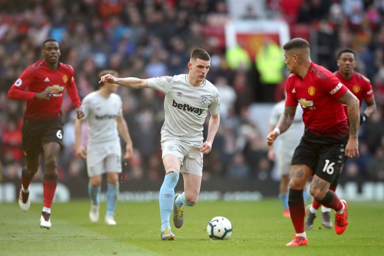 MU được cho sẵn sàng kỷ lục mua Declan Rice để tăng cường tuyến giữa