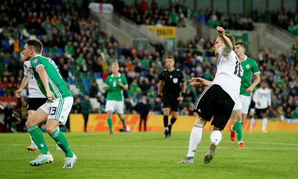 Hậu vệ có cú vôlê trái phá, Đức tìm lại mạch thắng tại vòng loại Euro 2020