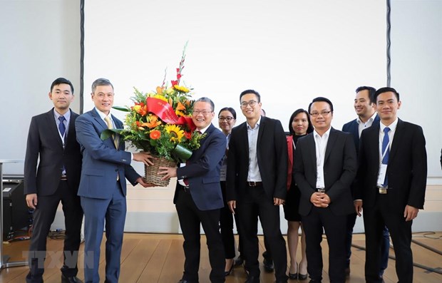 Vietnam-Germany Innovation Network debuts At the ceremony (Photo: VNA)