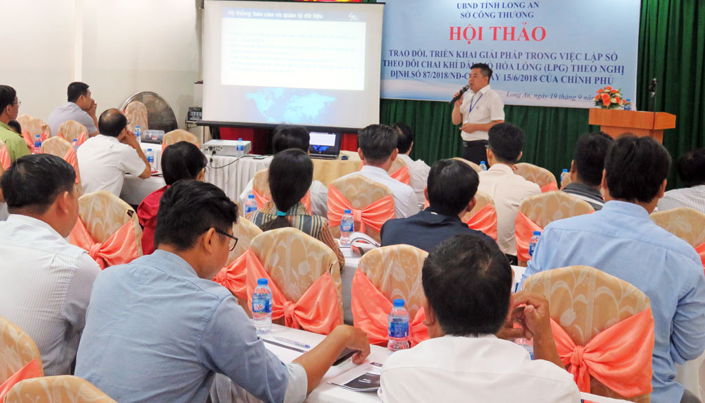 Long An triển khai giải pháp theo dõi chai khí dầu mỏ hóa lỏng (LPG)