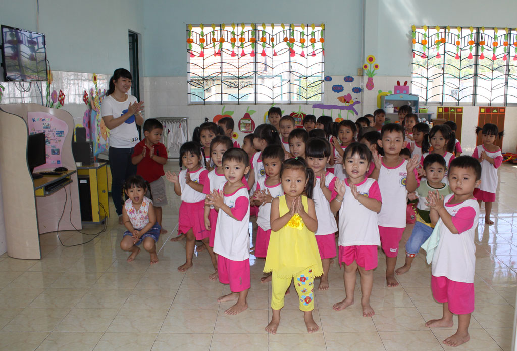 Hướng đến xây dựng nông thôn mới bền vững Hệ thống trường học được đầu tư, góp phần hoàn thiện tiêu chí xây dựng nông thôn mới
