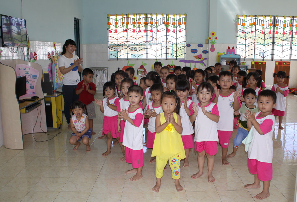 Hệ thống trường học được đầu tư, góp phần hoàn thiện tiêu chí xây dựng nông thôn mới