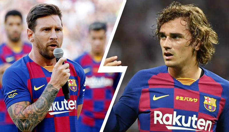 Messi tỏ thái độ khi Griezmann gia nhập Barca