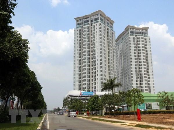 Thị trường nhà ở Hà Nội cho thấy xu hướng mở rộng ra ngoài khu vực trung tâm. (Ảnh minh họa. Nguồn: TTXVN)