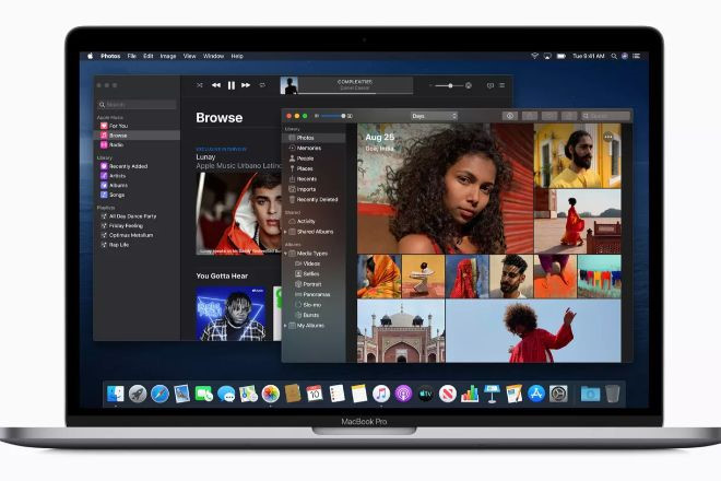 iTunes đã được chia tách thành 3 ứng dụng khác nhau trên macOS 10.15. Ảnh: Apple