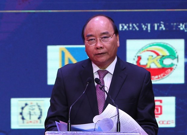 PM highlights contributions of entrepreneurs to national development Prime Minister Nguyen Xuan Phuc (Photo: VNA)