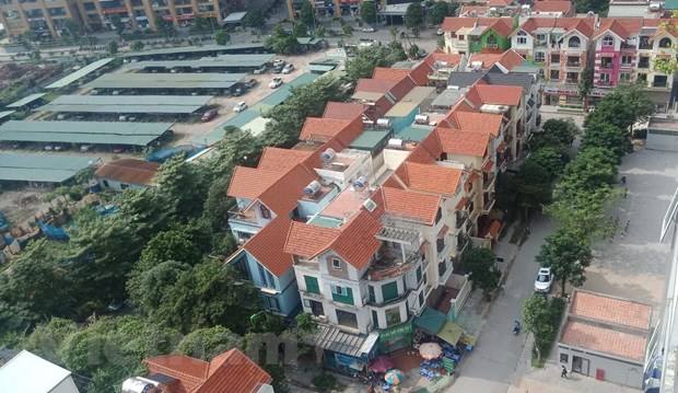 Giá rao bán m2 nhà riêng và nhà mặt phố tại Hà Nội đã tăng đáng kể trong quý 3/2019. (Ảnh: Hùng Võ/Vietnam+)