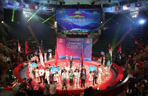 At the opening ceremony (Photo: VNA)