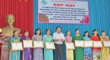 Tân Trụ: Tuyên dương phụ nữ học tập và làm theo Bác giai đoạn 2016-2019 Tân Trụ: Tuyên dương phụ nữ học tập và làm theo Bác giai đoạn 2016-2019