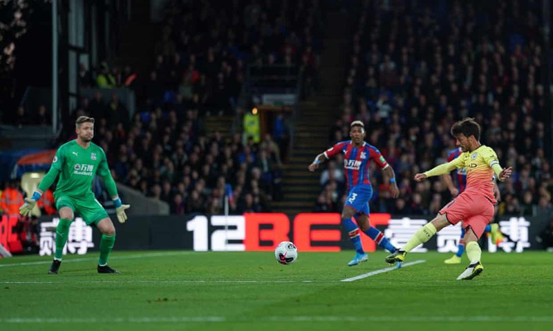 Ghi 2 bàn trong vòng 93 giây, Man City “hạ đẹp” Crystal Palace