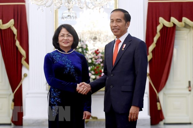 Phó Chủ tịch nước hội kiến Tổng thống và Phó Tổng thống Indonesia